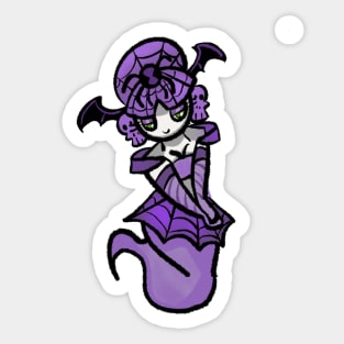 Ghostly Gal Sticker